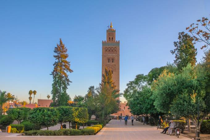 koutoubia mosque marrakesh morocco